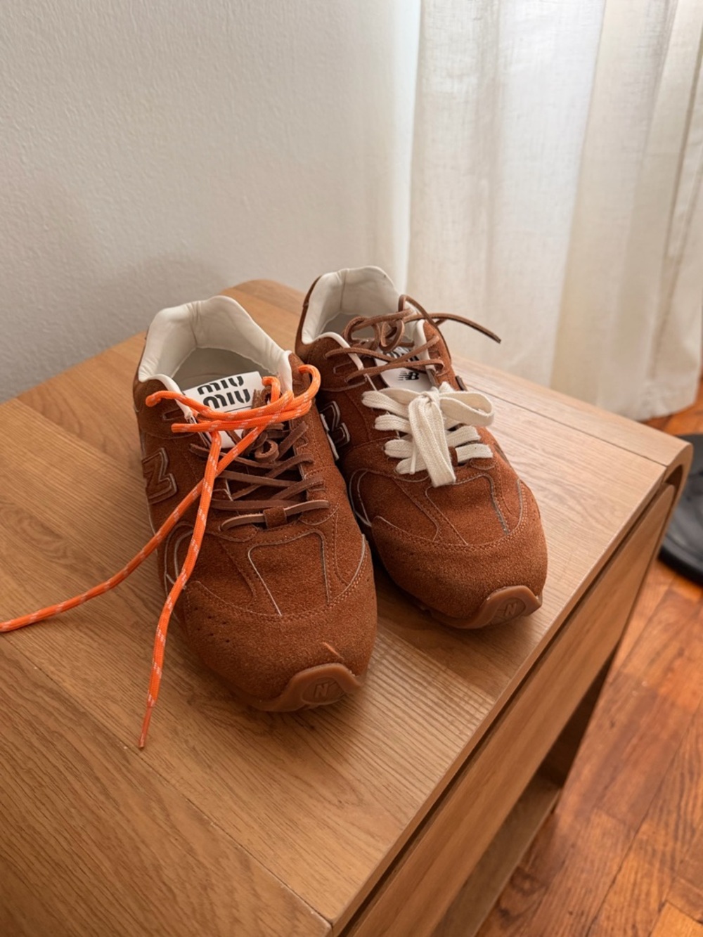 Miu Miu 530 Brown Suede Shoes - Size EU 41